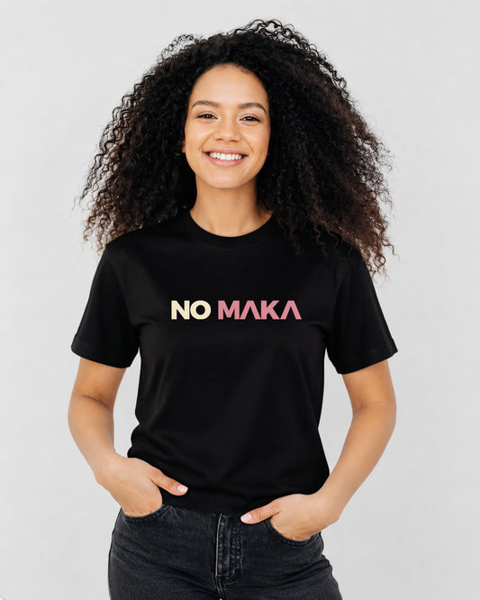 T Shirt No Maka Logo Horizontal