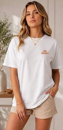T Shirt No Maka Mulher Bonita Classic