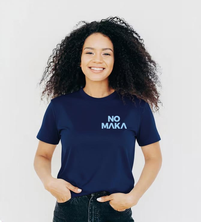 T Shirt No Maka Logo Vertical