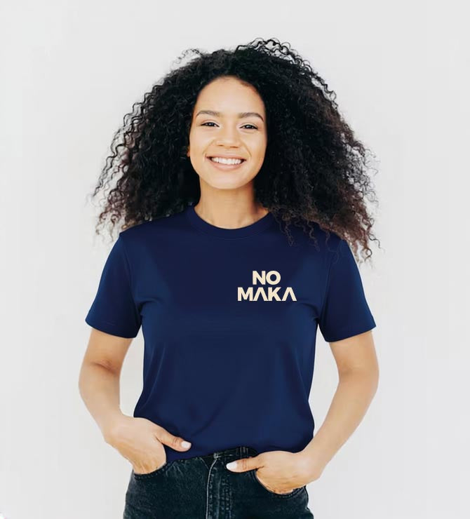 T Shirt No Maka Logo Vertical