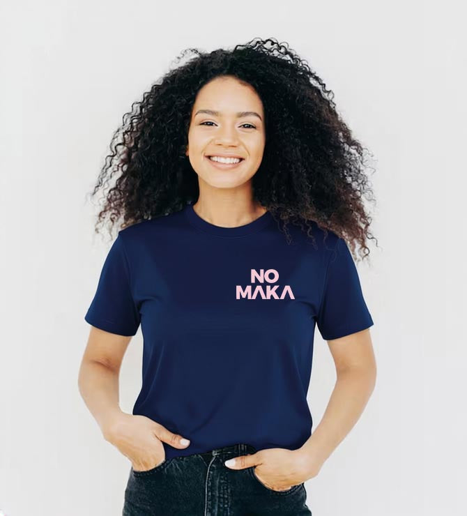 T Shirt No Maka Logo Vertical
