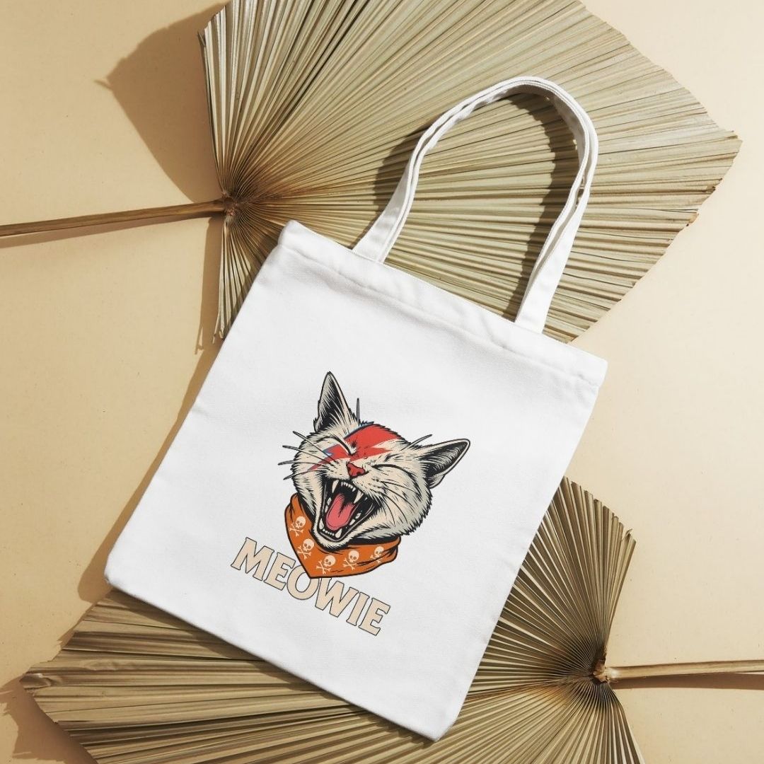 Tote bag Meowie | Personalizado de Animal de Estimação