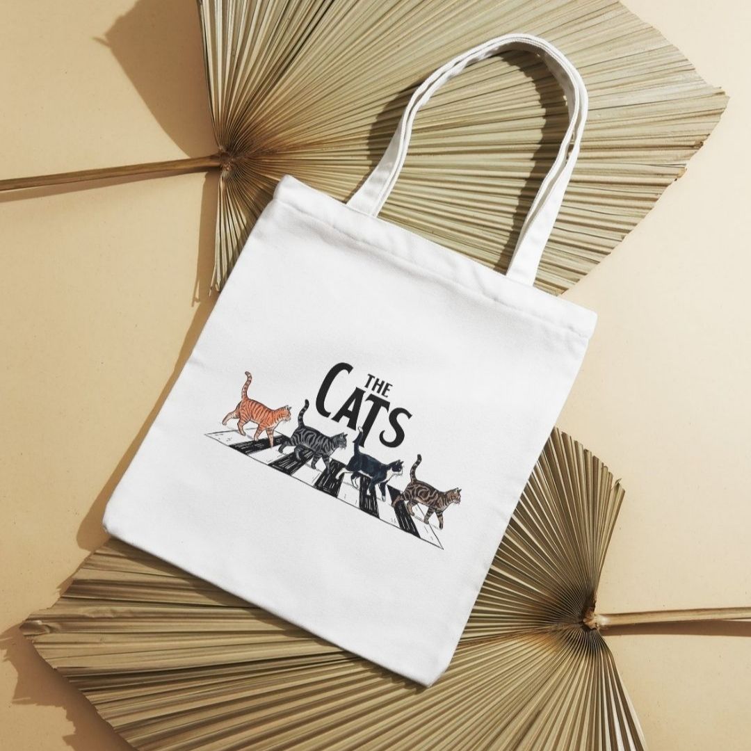 Tote bag The Cats | Personalizado de Animal de Estimação