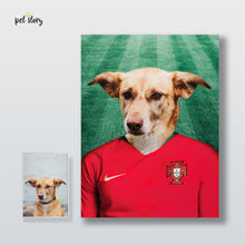 Carregar imagem no visualizador da galeria, Seleção Portuguesa | Retrato Personalizado de Animal de Estimação
